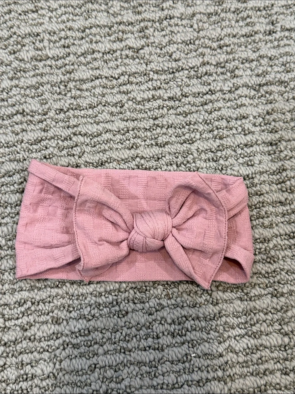 Kids Knit Bow Headbands - Pink, Purple, Light Blue, Royal Blue, Yellow